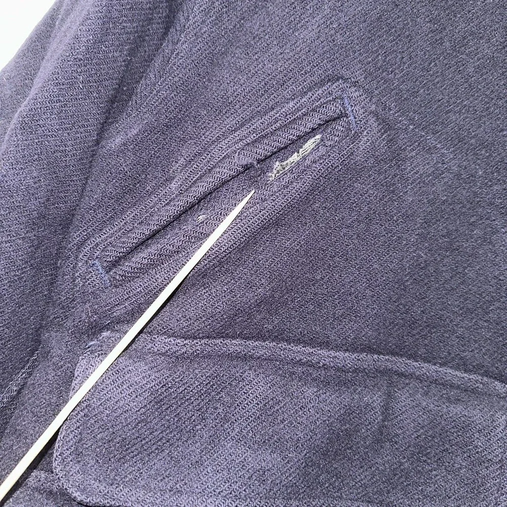 Polo Ralph Lauren Jacket Adult Medium Blue Mens Wool Pockets Casual - Picture 9 of 16